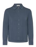 T-Shirts Long Sleeve Blue Marc O'Polo