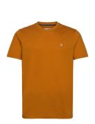 S/S Embroidered Logo Orange Original Penguin