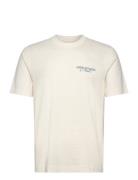 Anf Mens Graphics Cream Abercrombie & Fitch