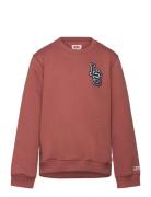 Levi's® Monogram Crewneck Sweatshirt Red Levi's