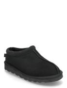 Rhbrisbane Shearling Band Slippers Black Rosemunde