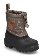 Winter Boot Aop Brown Mikk-line