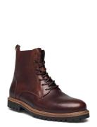 Troy Combat Boot Brown Les Deux