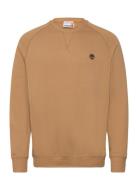 Exeter River Brushed Back Crew Sweatshirt Light Wheat Boot Beige Timbe...