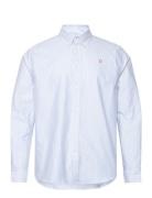 Konrad Contrast Oxford Shirt Blue Les Deux