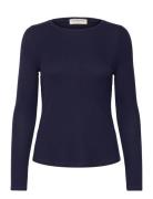 Julia Longsleeve Top Night Sky Navy Movesgood