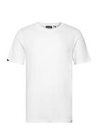 Crew Neck Slub Ss T-Shirt White Superdry