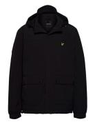 Hooded Pocket Jacket Black Lyle & Scott