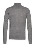 Merino Knit Roll-Neck Grey Lindbergh