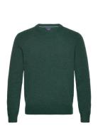 Lambswool Crew Green Hackett London