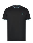 Twin Tipped T-Shirt Black Fred Perry