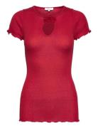 Rwbliss Ss Top Red Rosemunde