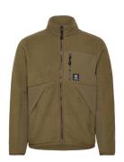 Sherpa Fleece Jacket Dark Olive Khaki Timberland