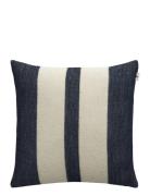 Stripe Wool Cushion Blue GANT