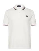 Twin Tipped Fp Shirt White Fred Perry