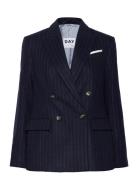 Preston - Woolen Pinstripe Navy Day Birger Et Mikkelsen