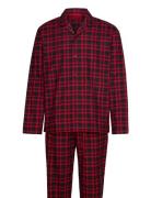 Flannel Check Pyjama Red HUGO