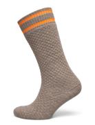 Woolen Bubble Socks Beige Mads Nørgaard