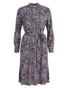 Viscose Dress, Dhalia 2 Purple Ivo Nikkolo