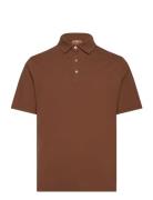 Mmgborg Polo S/S Tee Brown Mos Mosh Gallery