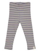 Legging Modal Thin Striped Grey Petit Piao