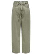 Onlbleecker Mw Belt Loose Long Pant Pnt Green ONLY