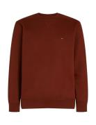 Ess Seasonal Fleece Crewneck Burgundy Tommy Hilfiger