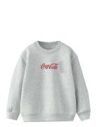 Nlnsky Cocacola Sweat Bru Bfu Grey LMTD