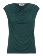 Rwbiarritz Ss Waterfall T-Shirt Green Rosemunde