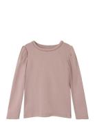 Nmfnigella Ls Slim Top Purple Name It