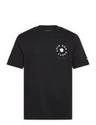 Football Wheel Graphic T-Shirt Black Lyle & Scott