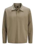 Jprblachad Ls Polo Styd Aw24 Beige Jack & J S