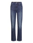 724 High Rise Straight Cool I Navy LEVI´S Women