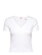 Muse Ss Tee White + Cotton/Pol White LEVI´S Women