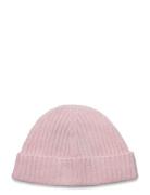 Ribbed Beanie Pink Monki