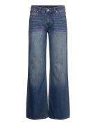 Imoo Low Wide Jeans Blue Monki