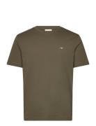 Printed Archive Shield Tshirt Green GANT