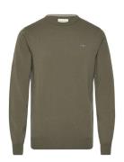 Superfine Lambswool C-Neck Green GANT