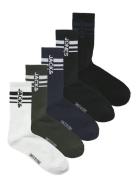 Jacmatt Tennis Socks 5 Pack Jnr White Jack & J S