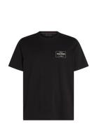 Monotype Printed Label Tee Black Tommy Hilfiger