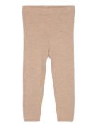 Leggings - Knitted Beige CeLaVi