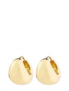 Jua Recycled Earrings Gold Pilgrim