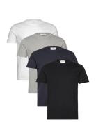 4Pk Basic Tee S/S Patterned Lindbergh