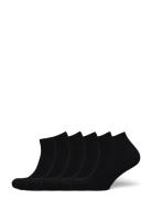 5 Pk Low Cut Sock Black Lindbergh