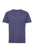 Outwashed Pocket Tee Blue Sebago