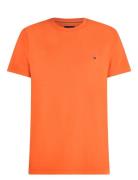 Stretch Slim Fit Tee Orange Tommy Hilfiger