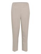 Kasakura Hw Cropped Pants Beige Kaffe