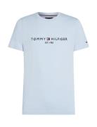 Tommy Logo Tee Blue Tommy Hilfiger