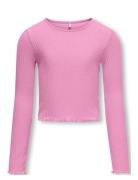 Kognella L/S O-Neck Top Jrs Noos Pink Kids Only