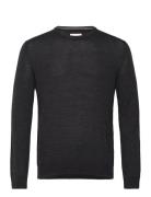 Extrafine Merino Wool C-Neck Black GANT